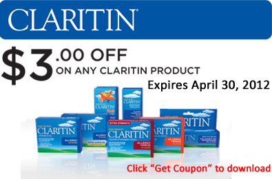 Claritin Coupon Printable July 2011 in Germany