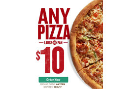 Any Large or Pan Pizza $10 at Papa John&#39;s | Los Angeles Coupons | Daily Draws, Coupons, Contests ...